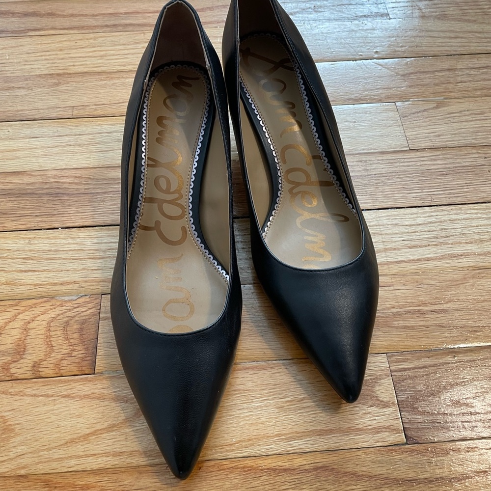 Lovely Low Heeled Black Shoes.